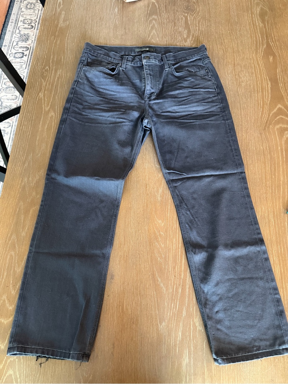 Joe's Jeans Men's Straight Jeans in Dark Gray